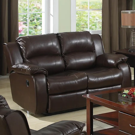 Motion Loveseat with Embedded Handle